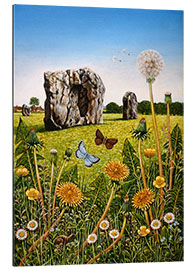 Tableau en plexi-alu Landscape of Avebury