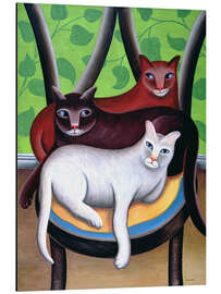 Magnettafel Drei sind eine Party