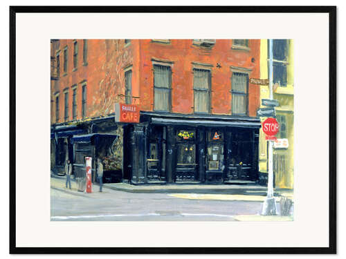 Kehystetty taidepainatus Fanelli's Bar, New York, 1996
