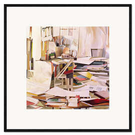 Impression artistique encadrée Vent de changement, 1991