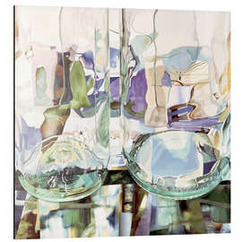 Magnettafel Grüne Transparenz