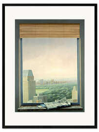 Stampa artistica con cornice New York, Central Park