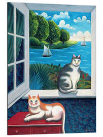 Galleriataulu Cats and Sea