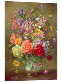 Foam board print A Summer Floral Arrangement