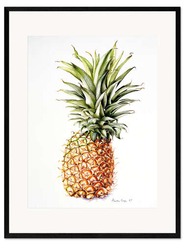 Impresión de arte enmarcada Piña, 1997