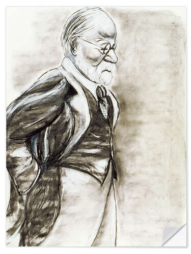 Wall sticker Sigmund Freud 1998