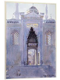 Foam board print Gateway to The Blue Mosque