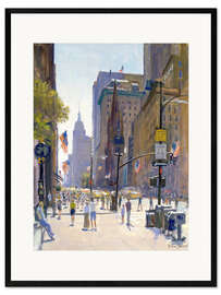 Framed art print Fifth Avenue