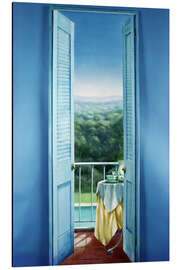 Magnettafel Frühstück auf St. Maxime, 1984