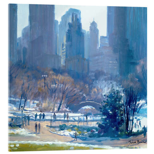 Acrylic print Winter in Central Park, New York, 1997