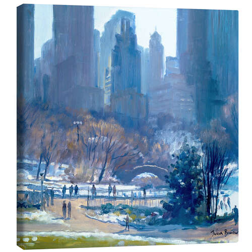 Canvas print Winter in Central Park, New York, 1997