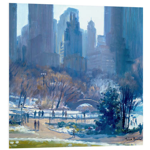 PVC-taulu Winter in Central Park, New York, 1997