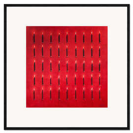 Ingelijste kunstdruk Forty-five candles