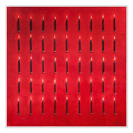 Kunstwerk  Forty-five candles - Lincoln Seligman