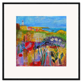 Framed art print Coastal Meadow