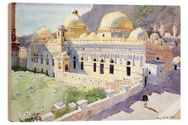 Tableau en bois Mosque, Taiz, Yemen