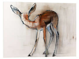 Foam board print Gazelle Fawn