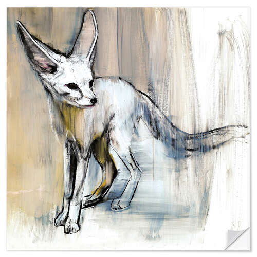 Wall sticker Desert Fox