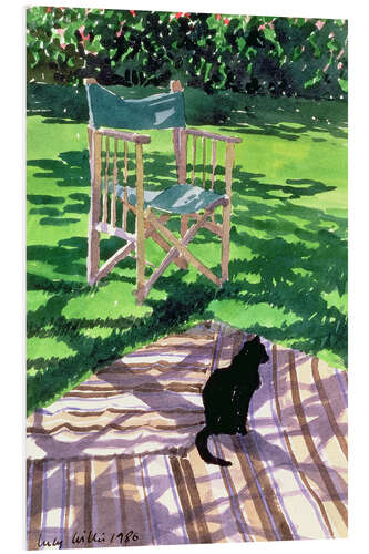 PVC print Black Cat and Dappling