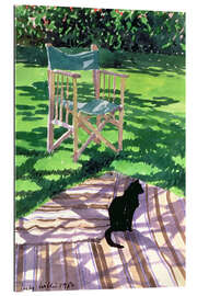 Gallery print Black Cat and Dappling