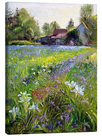 Canvas print  Cottage in the country - Timothy Easton
