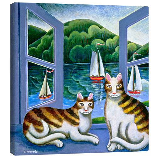 Canvas print Bonny and Clyde