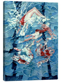 Canvas print Synchronised Swimming