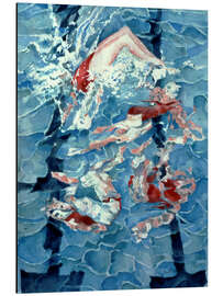 Magnettafel Synchronschwimmen