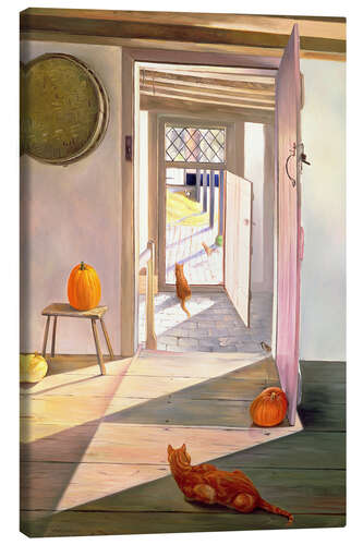 Canvas-taulu Cats in the house