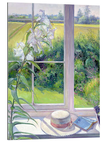 Quadro em plexi-alumínio Window Seat and Lily (detail)