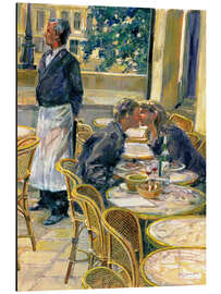 Magnettafel Verliebte im August, Paris