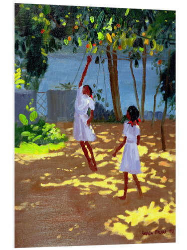 Quadro em PVC Reaching for Oranges, Bentota