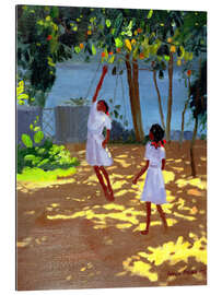 Cuadro de plexi-alu Reaching for Oranges, Bentota