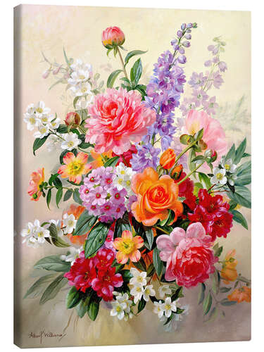 Canvas print A High Summer Bouquet