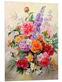 Foam board print A High Summer Bouquet