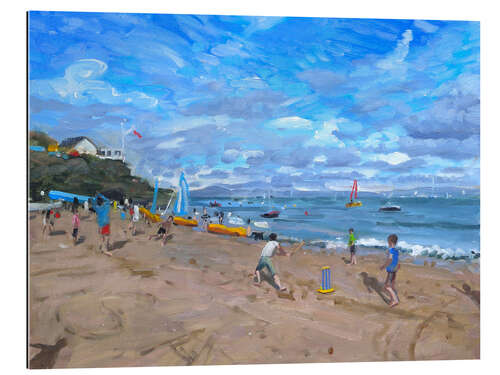 Gallery print Beach cricket ,Abersoch