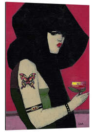 Magnettafel Schmetterling