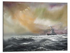 Magnettafel Bismarck gibt Prinz Eugen ein Zeichen