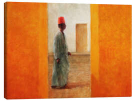 Canvas print Man, Tangier Road