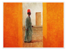 Wandbild  Mann, Tangier Straße - Lincoln Seligman