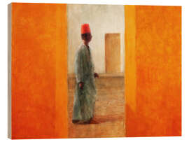 Print på træ Man, Tangier Road