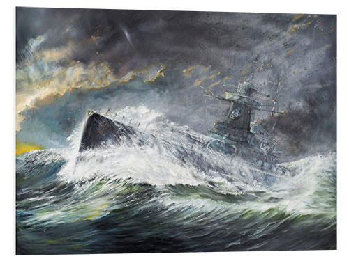 PVC print Graf Spee enters the Indian Ocean 3rd November 1939