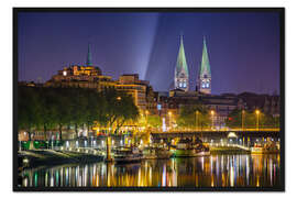 Gerahmter Kunstdruck Bremen