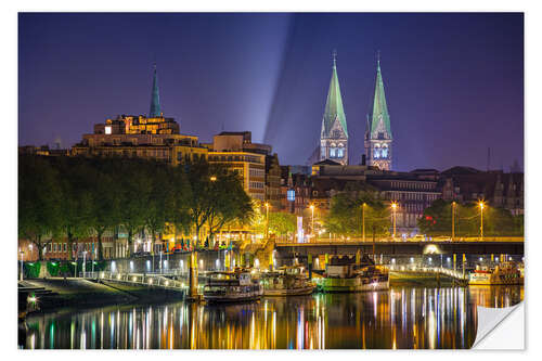 Naklejka na ścianę Bremen