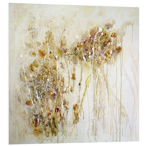 Tableau en PVC Floral melted