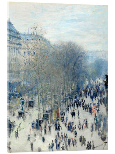 Acrylic print Boulevard des Capucines