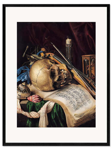 Innrammet kunsttrykk Vanitas (Vanity)