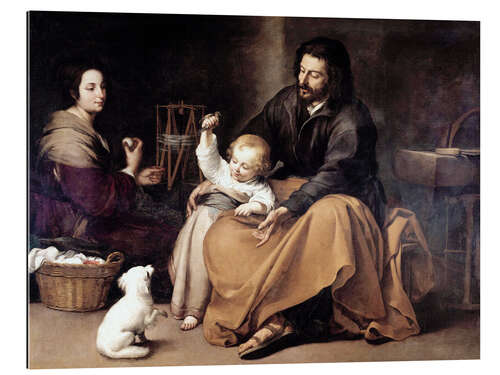 Galleritryk The Holy Family with a Little Bird