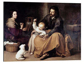 Magnettafel Heilige Familie mit dem Vögelchen