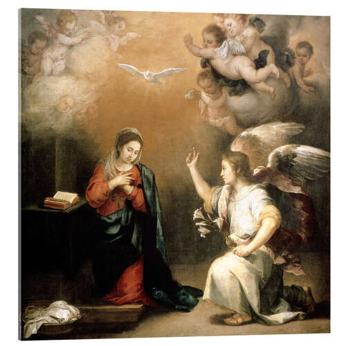 Acrylic print Annunciation to the Virgin